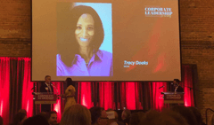 Tracy Doaks at the 2025 TBJ Corporate Leadership Awards Dinner